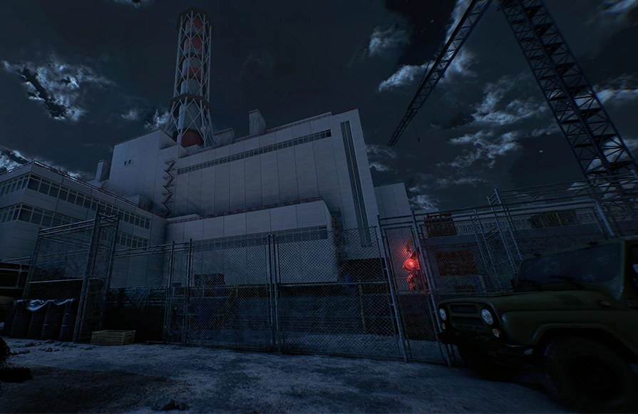 L'usine de Tchernobyl